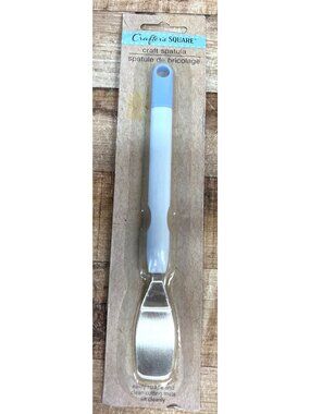 Crafters Square Craft Spatula For Cutting Mats Blue & White Handle Durable Stain